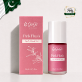 Gugii Glow Pink Plush Lip and Cheek Tint in a sleek container, featuring a soft pink hue and plush packaging design.